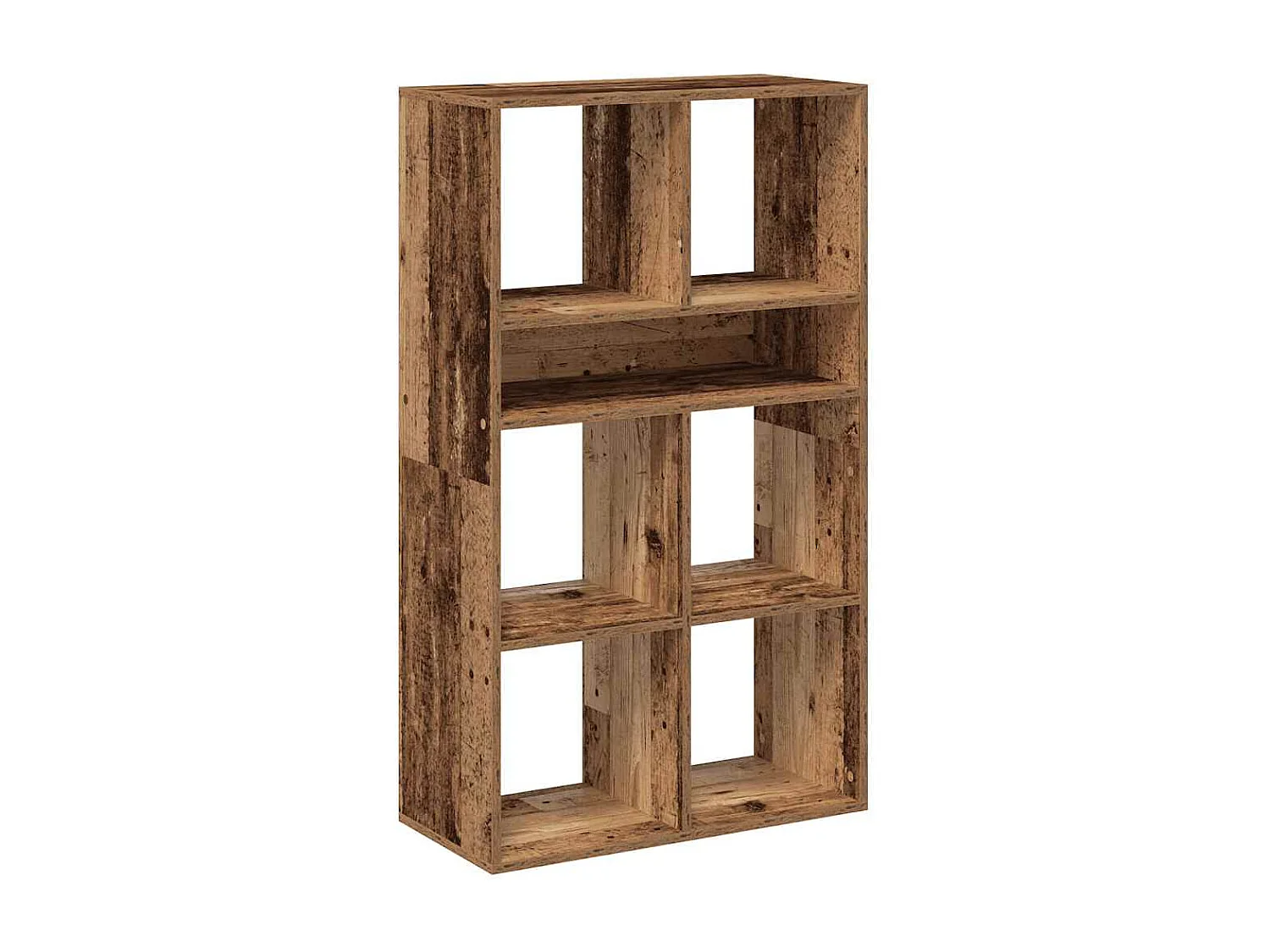 Bibliothèque vieux bois 66x31x112 cm bois d'ingénierie