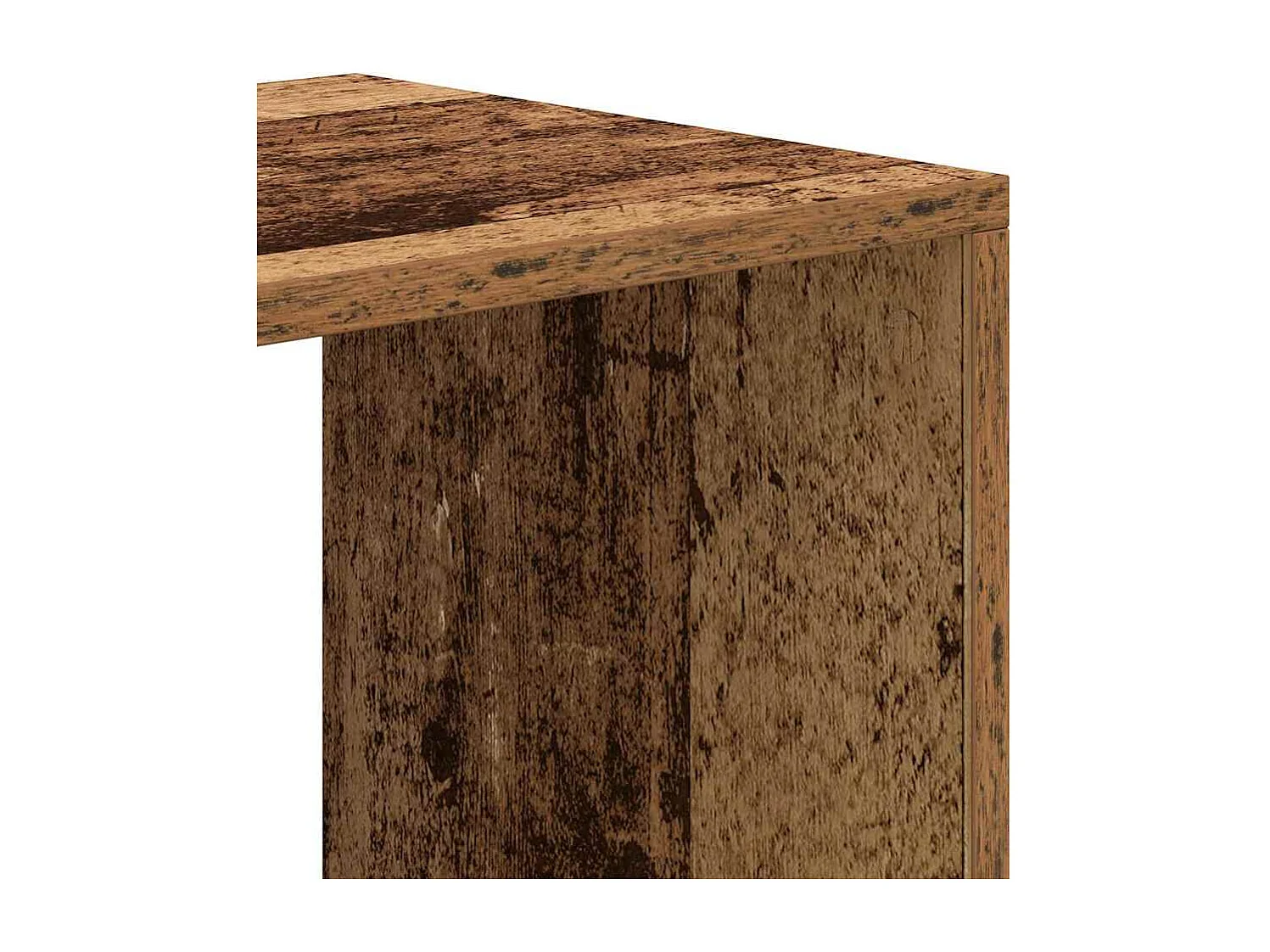 Bibliothèque vieux bois 66x31x112 cm bois d'ingénierie