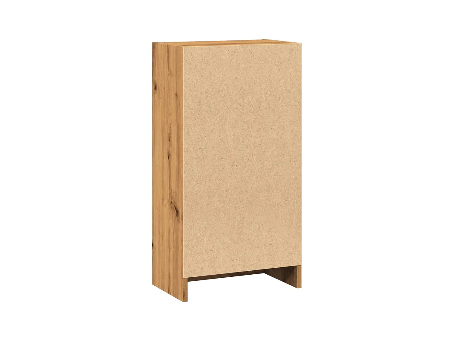 Bibliothèque chêne artisanal 40x24x76 cm bois d'ingénierie