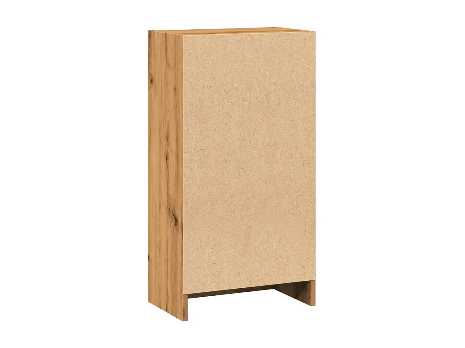 Bibliothèque chêne artisanal 40x24x76 cm bois d'ingénierie