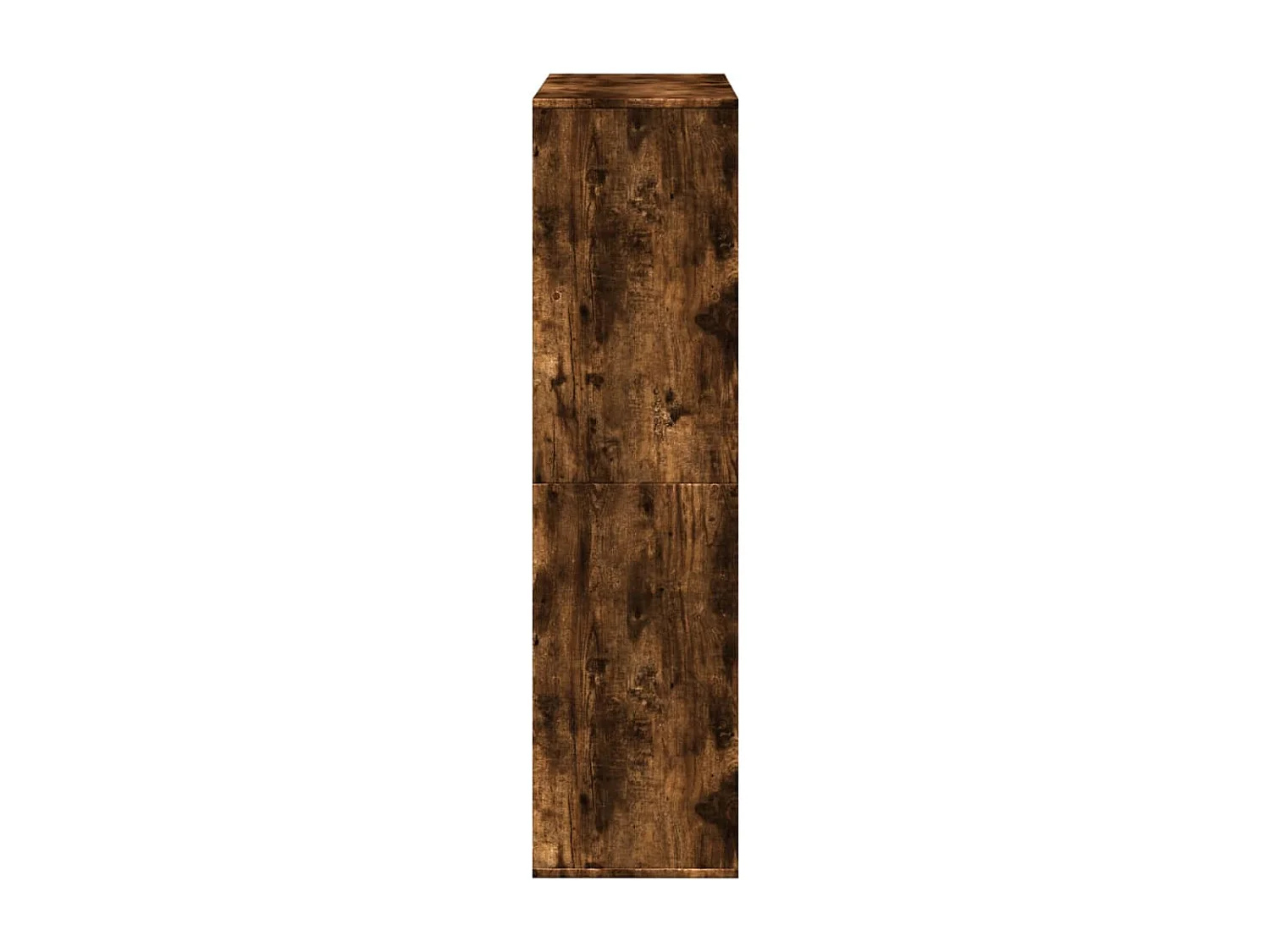 Bibliothèque / Cloison de séparation chêne fumé bois d'ingénierie