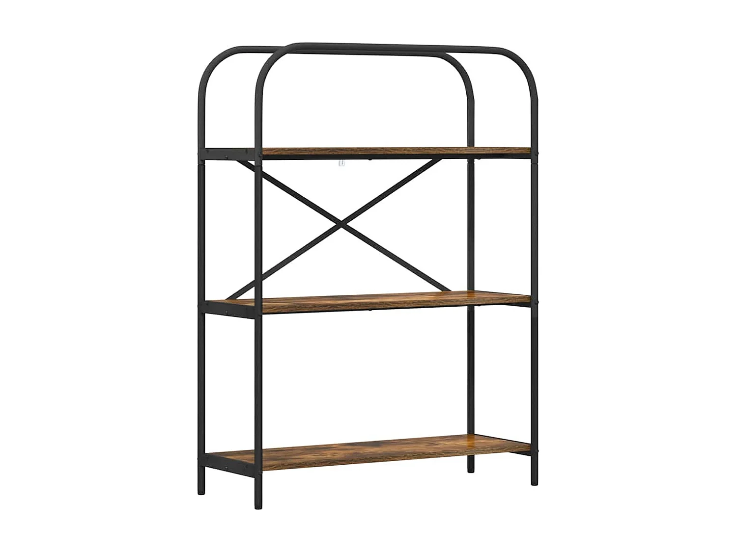 Estante de libros Roble ahumado 80 x 30 x 109 cm