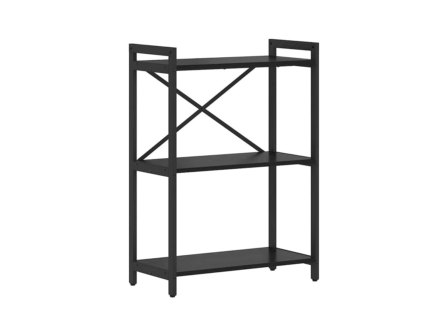 Bibliothèque Chêne noir 60 x 30 x 83 cm Bois d'ingénierie