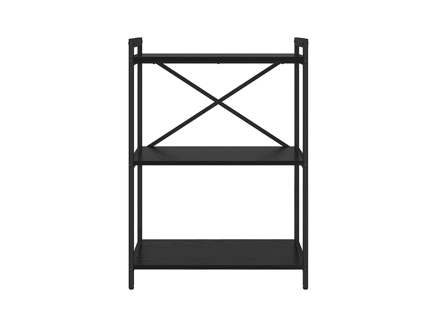 Bibliothèque Chêne noir 60 x 30 x 83 cm Bois d'ingénierie