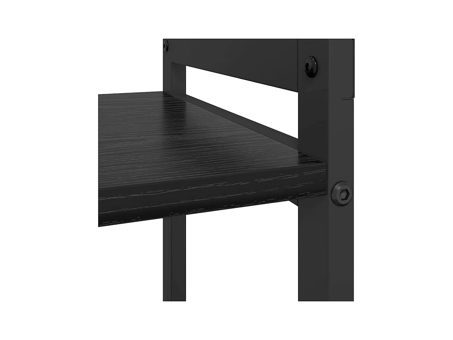 Bibliothèque Chêne noir 60 x 30 x 83 cm Bois d'ingénierie