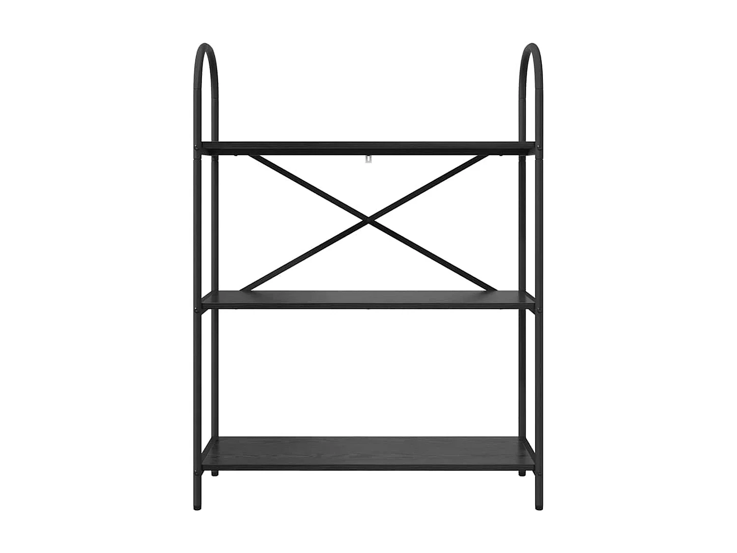 Bibliothèque Chêne noir 80 x 30 x 109 cm Bois d'ingénierie