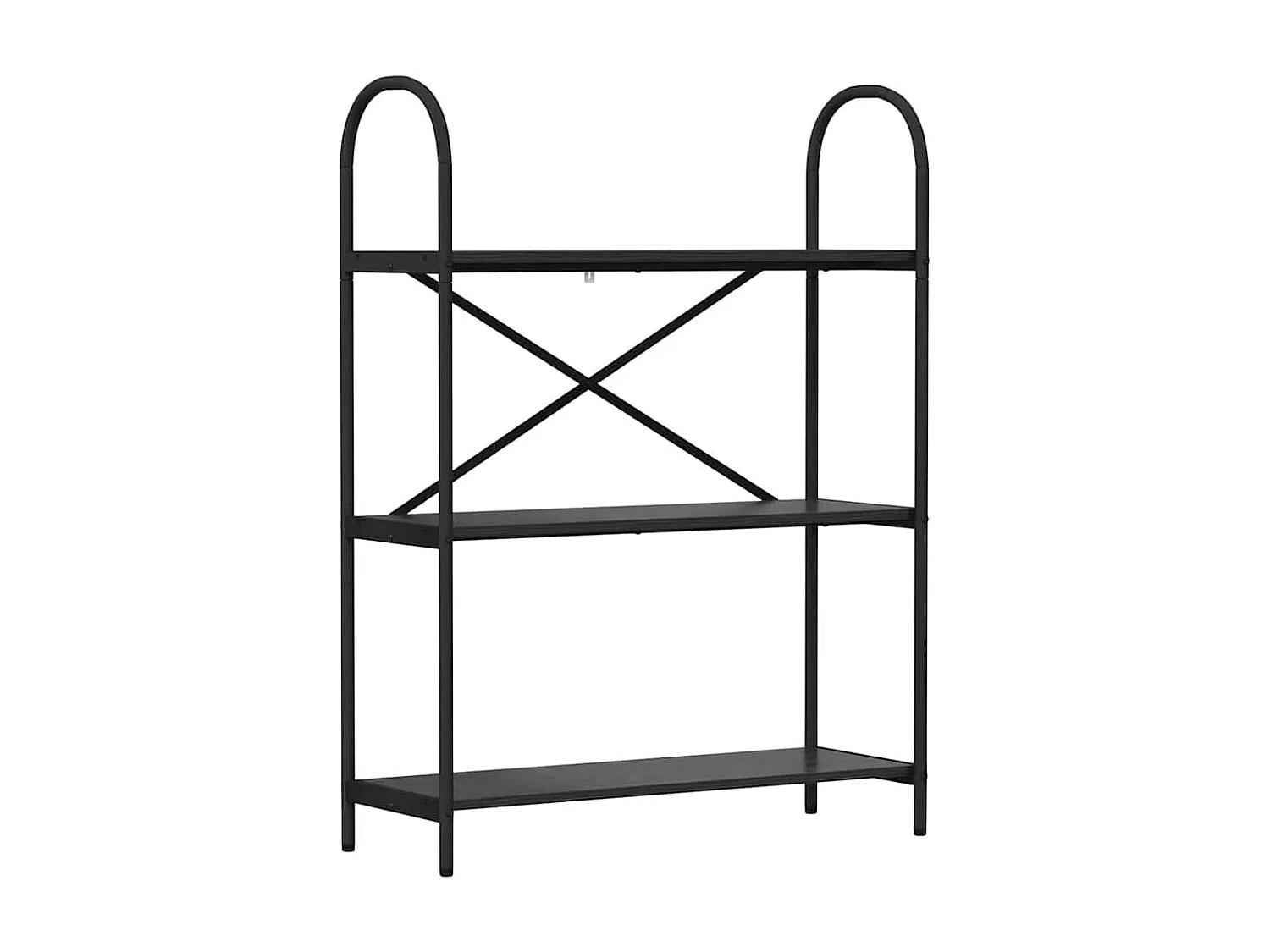 Bibliothèque Chêne noir 80 x 30 x 109 cm Bois d'ingénierie