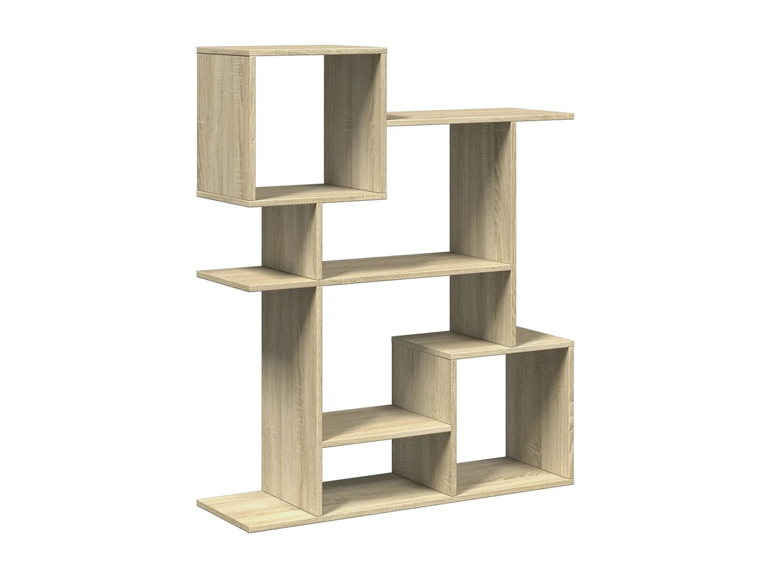 Estante divisória 92x29x112cm derivados madeira carvalho sonoma