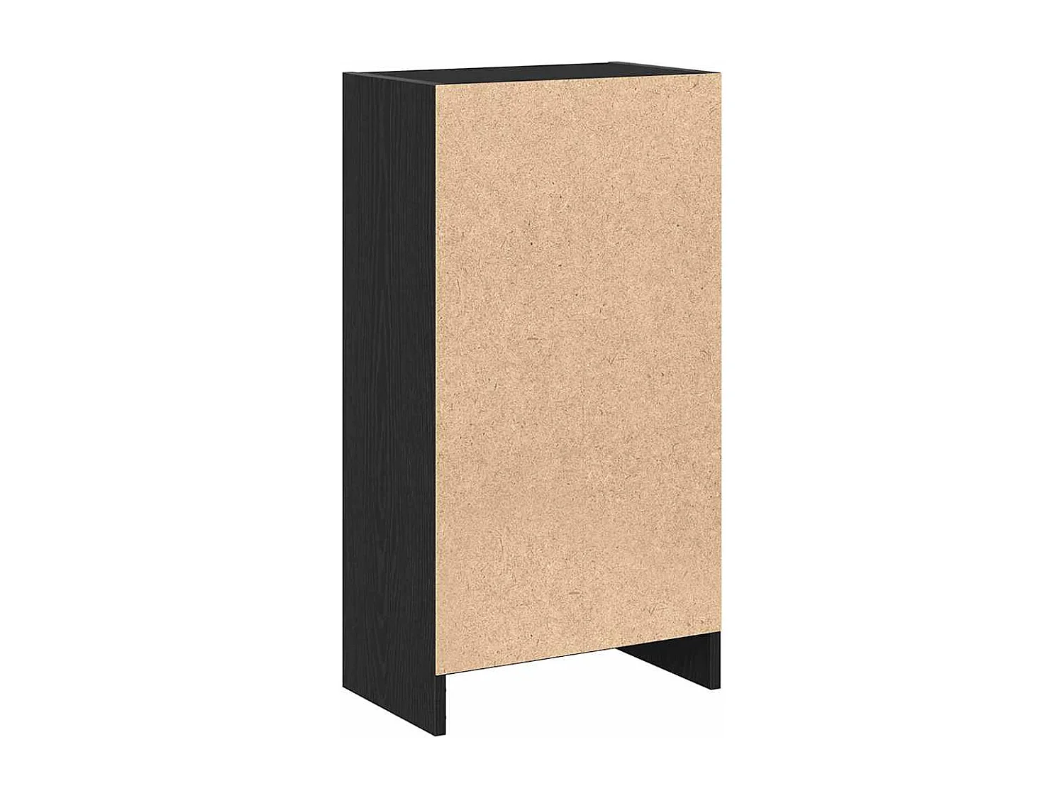 Bibliothèque chêne noir 40x24x76 cm bois d'ingénierie