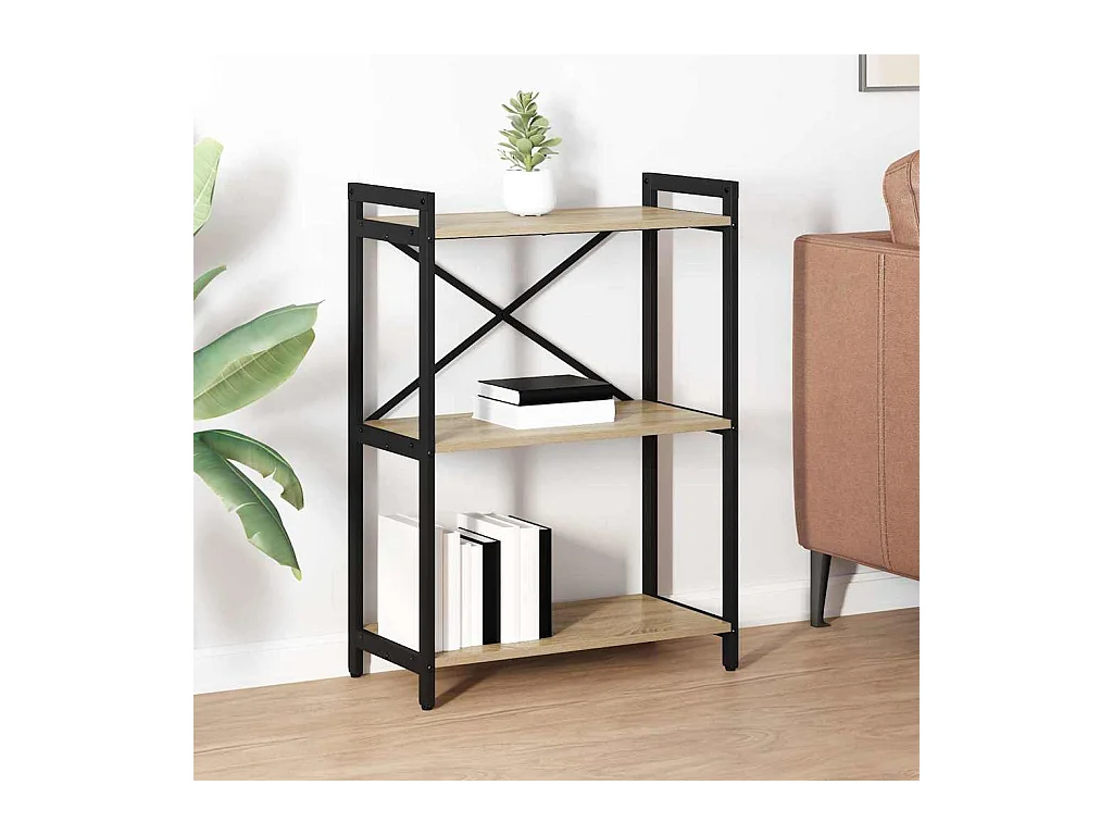 Bibliothèque Chêne sonoma 60 x 30 x 83 cm Bois d'ingénierie