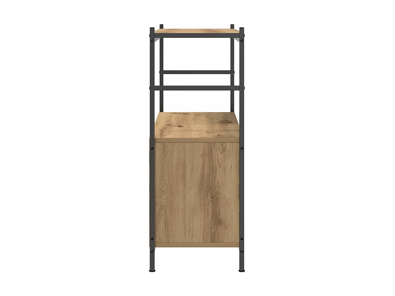 Boekenplank artisanaal eikenkleurig 80 x 30 x 78.5 cm