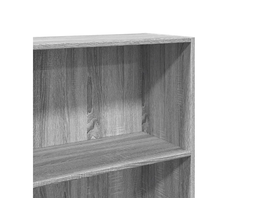 Bibliothèque sonoma gris 60x30x189 cm bois d'ingénierie
