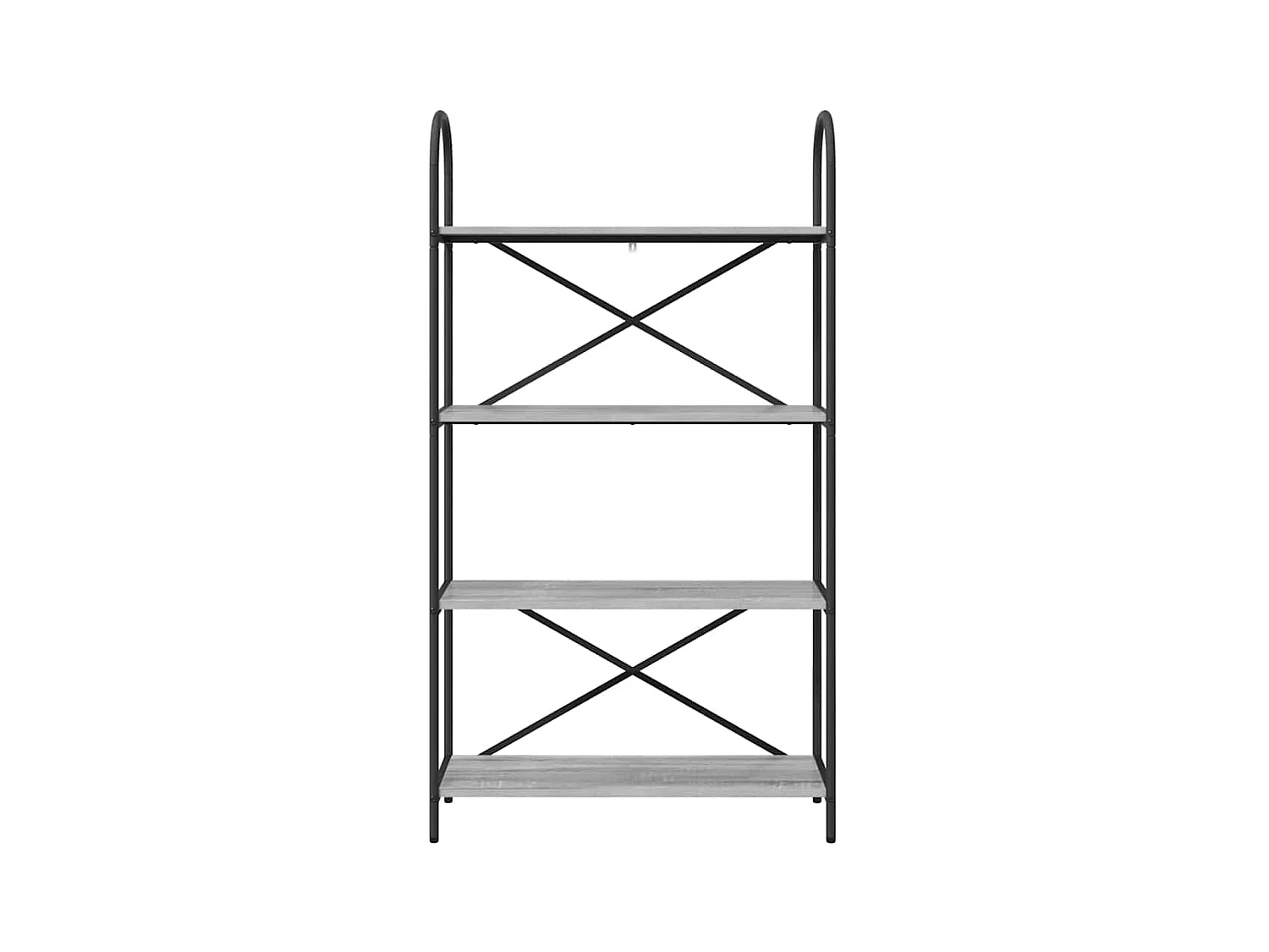 Bibliothèque Sonoma gris 80 x 30 x 146 cm Bois d'ingénierie