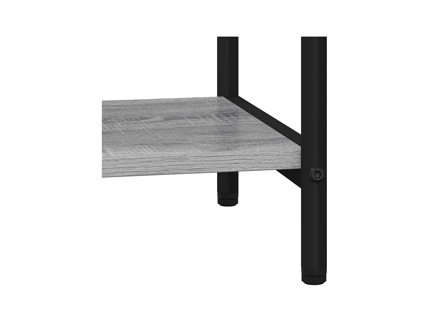 Bibliothèque Sonoma gris 80 x 30 x 146 cm Bois d'ingénierie