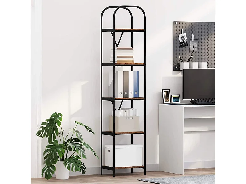 Bibliothèque Bois ancien 40 x 30 x 183 cm Bois d'ingénierie