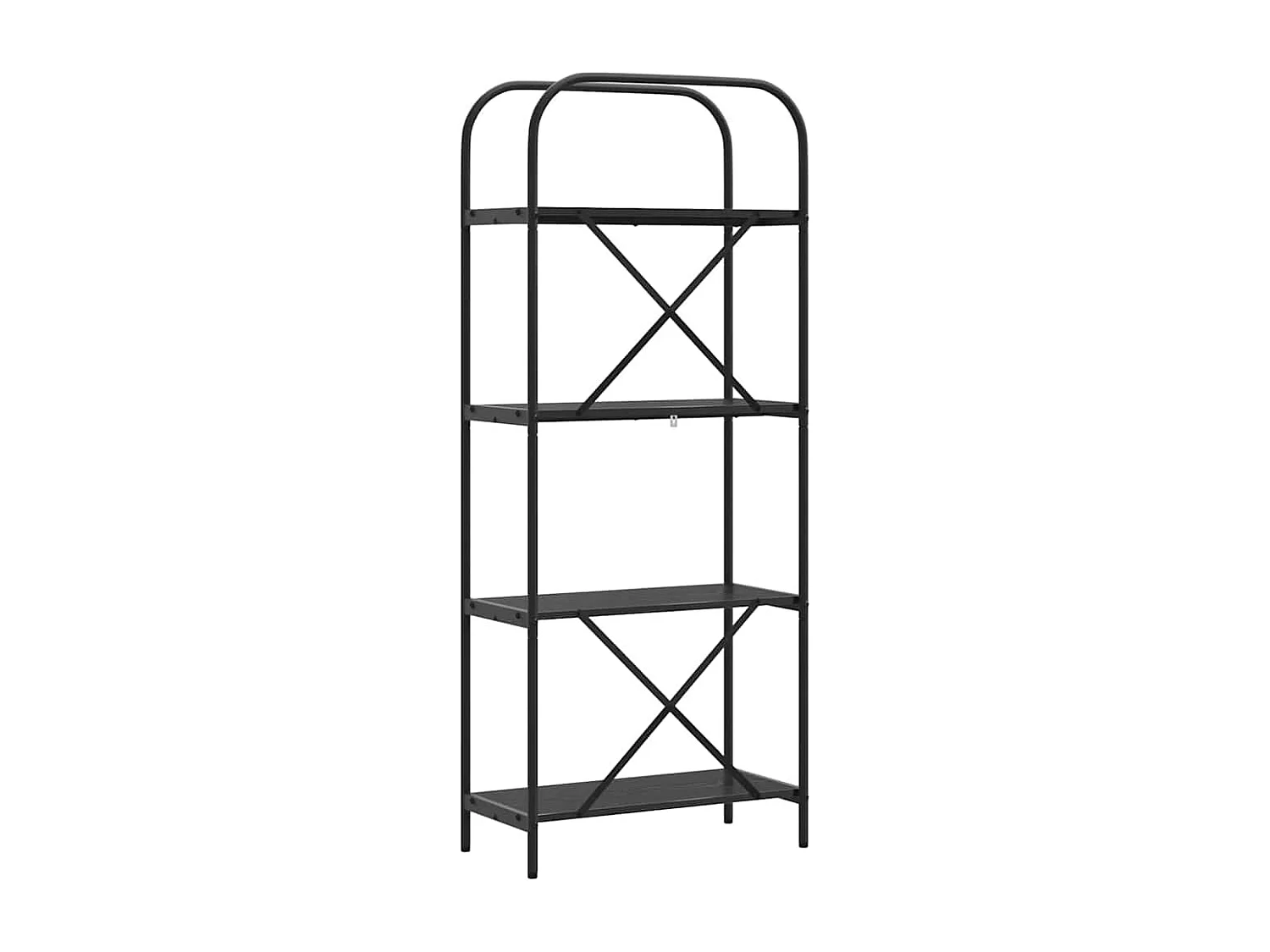 Bibliothèque Chêne noir 60 x 30 x 146 cm Bois d'ingénierie