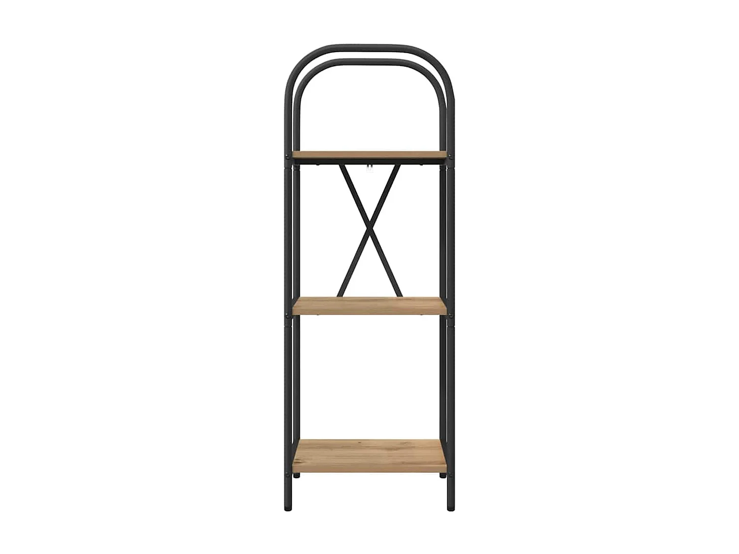 Bibliothèque chêne artisanal 40 x 30 x 109 cm Bois d'ingénierie