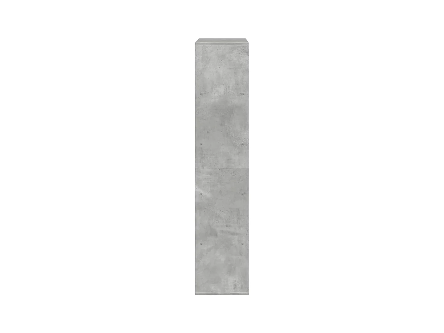Bibliothèque gris béton 100x33x156,5 cm bois d'ingénierie