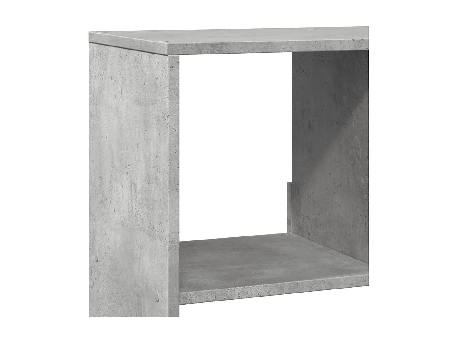 Estantería de madera ingeniería gris hormigón 100x33x156,5 cm