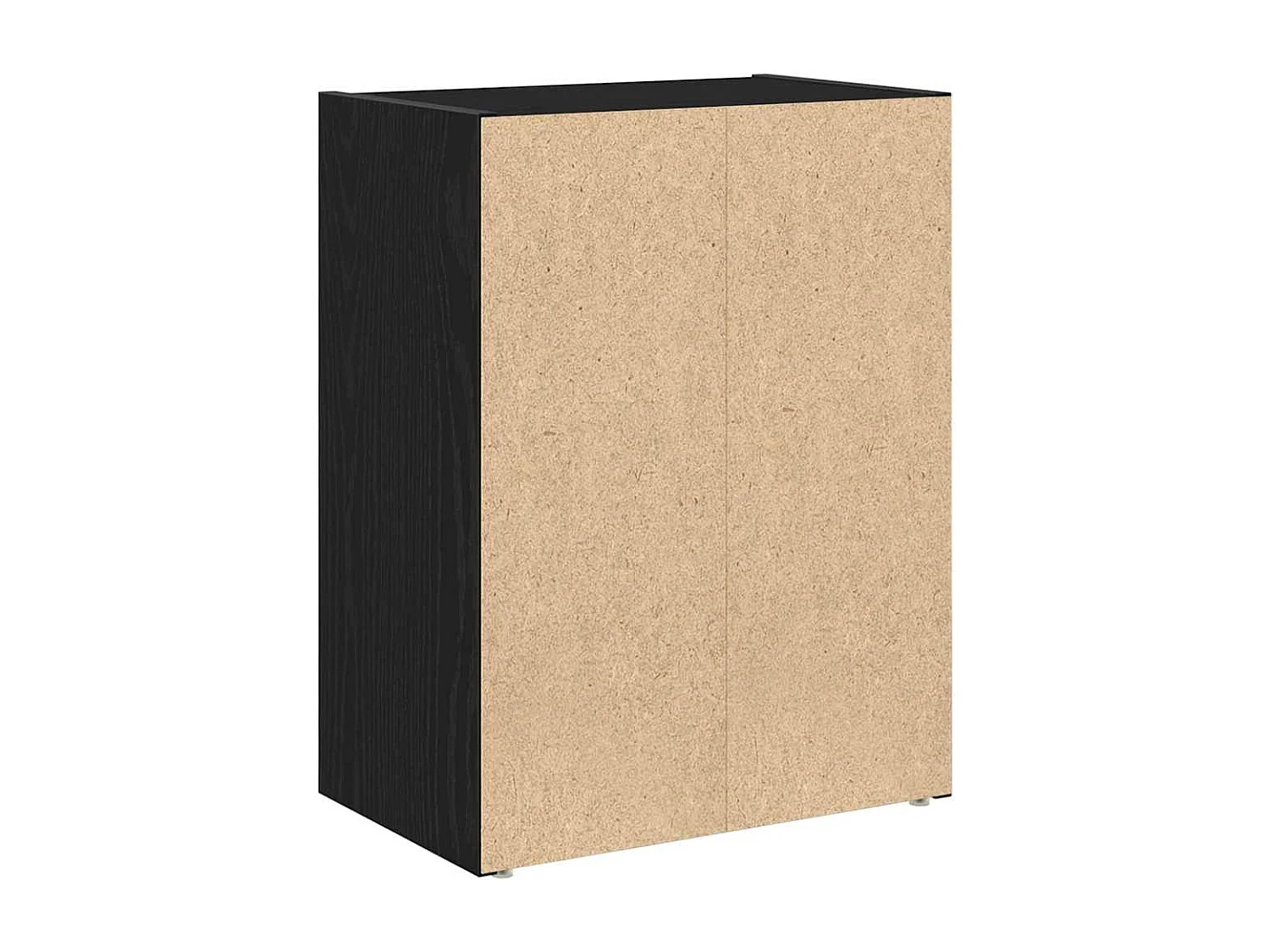 Bibliothèque chêne noir 40x24x52 cm bois d'ingénierie