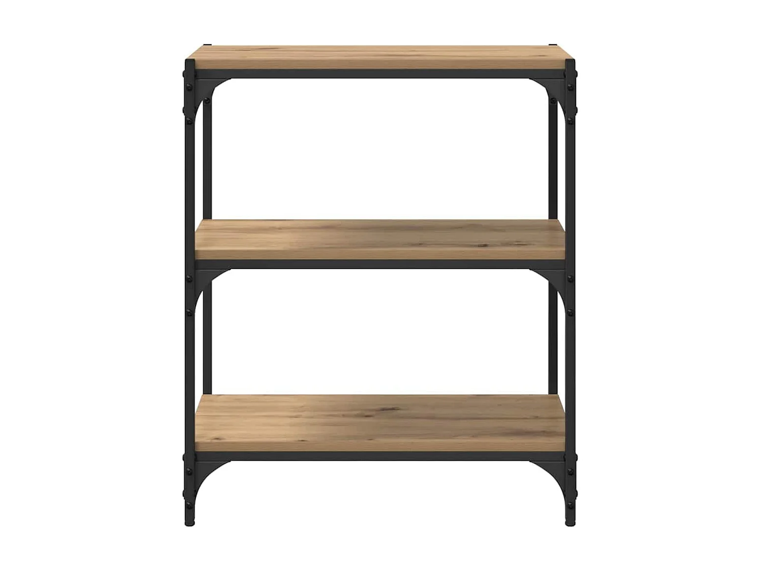 Bibliothèque chêne artisanal 60 x 33 x 71 cm Bois d'ingénierie