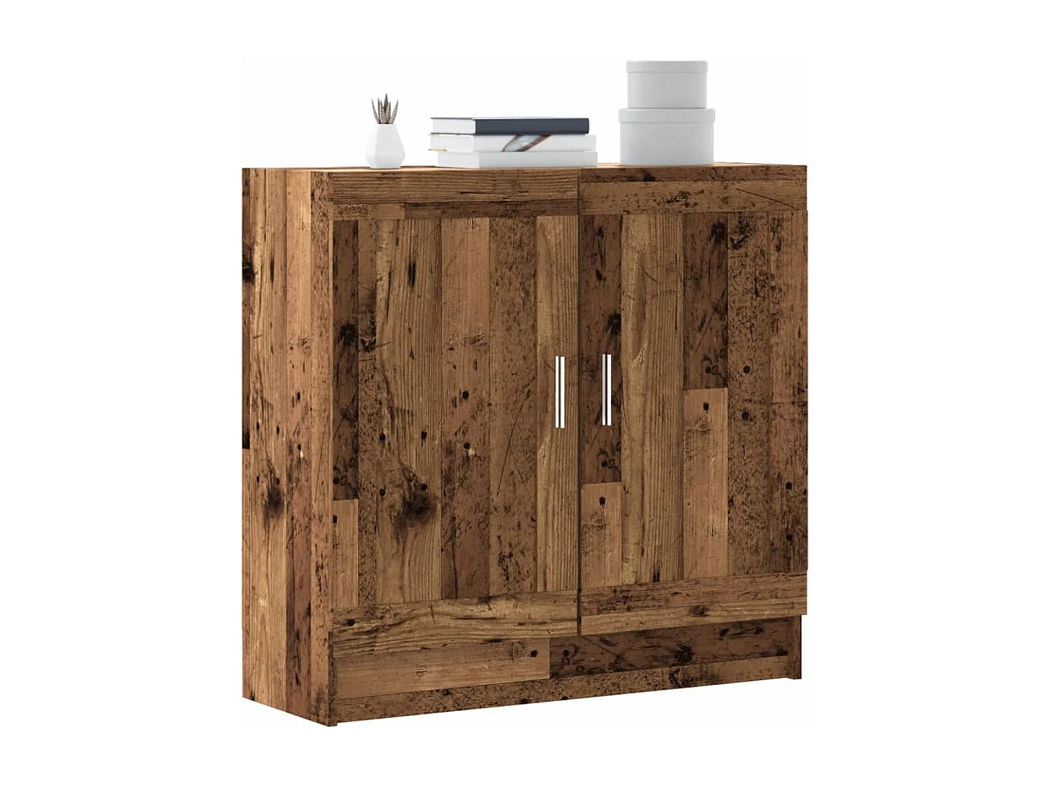 Meuble vieux bois 82,5x30,5x80 cm bois d'ingénierie