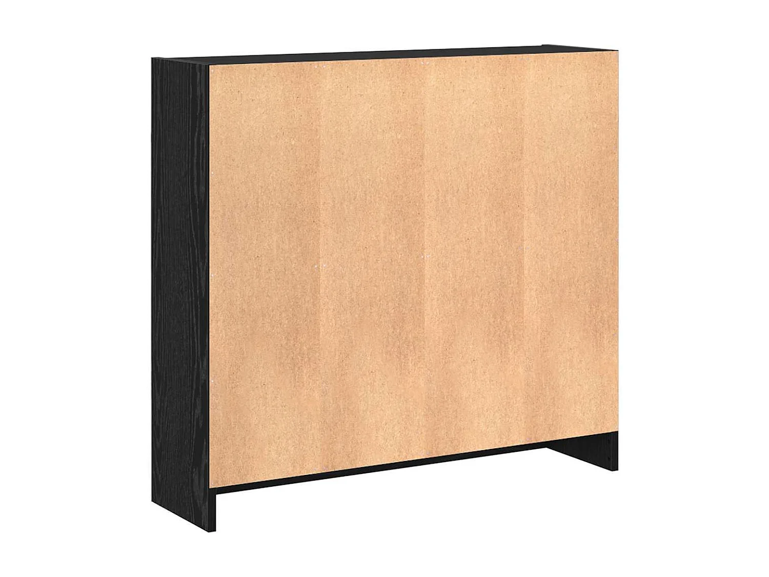 Bibliothèque Chêne noir 80 x 24 x 76 cm Bois d'ingénierie