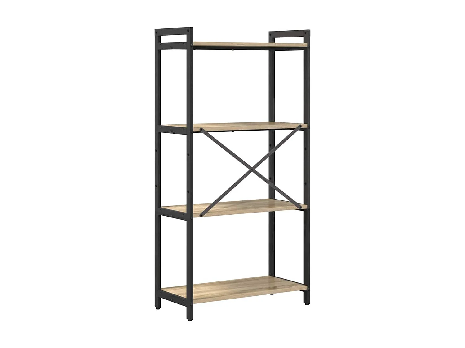 Bibliothèque Chêne sonoma 60 x 30 x 118 cm Bois d'ingénierie