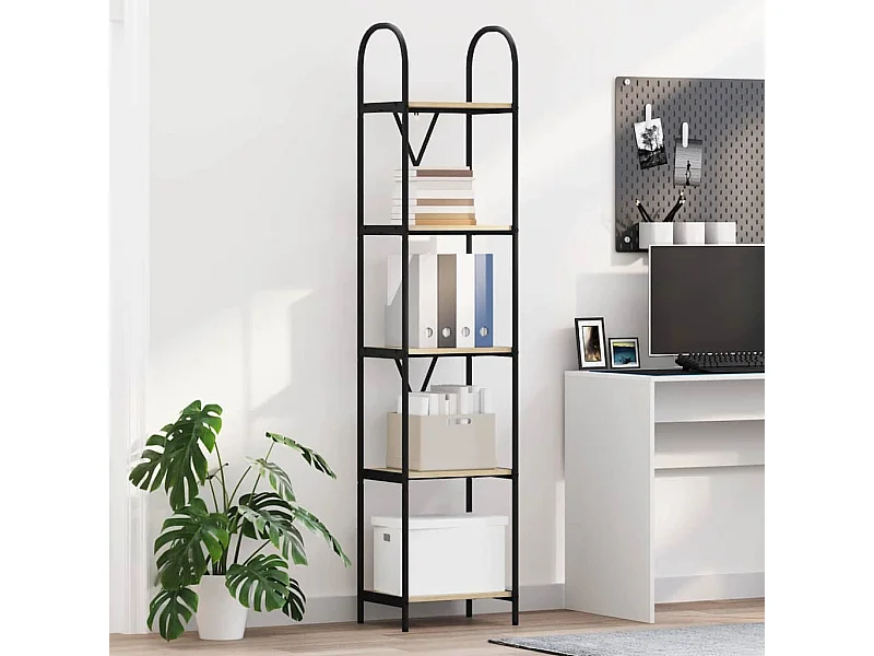 Estante de libros Roble Sonoma 40 x 30 x 183 cm