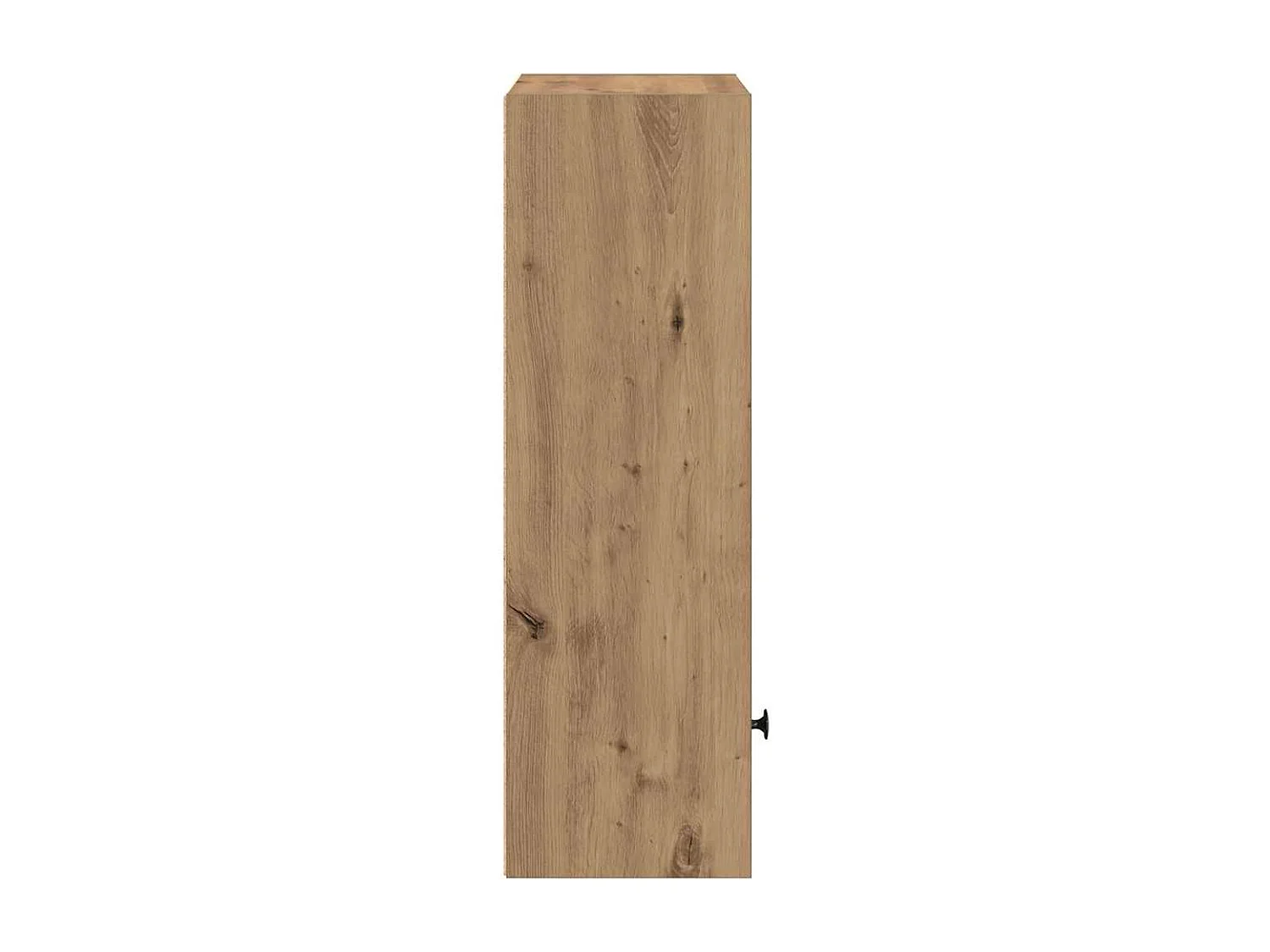 Bibliothèque chêne artisanal 31x24x77 cm bois d'ingénierie