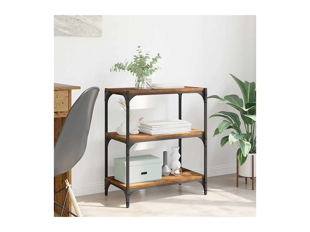 Bibliothèque Bois ancien 40 x 33 x 70.5 cm Bois d'ingénierie