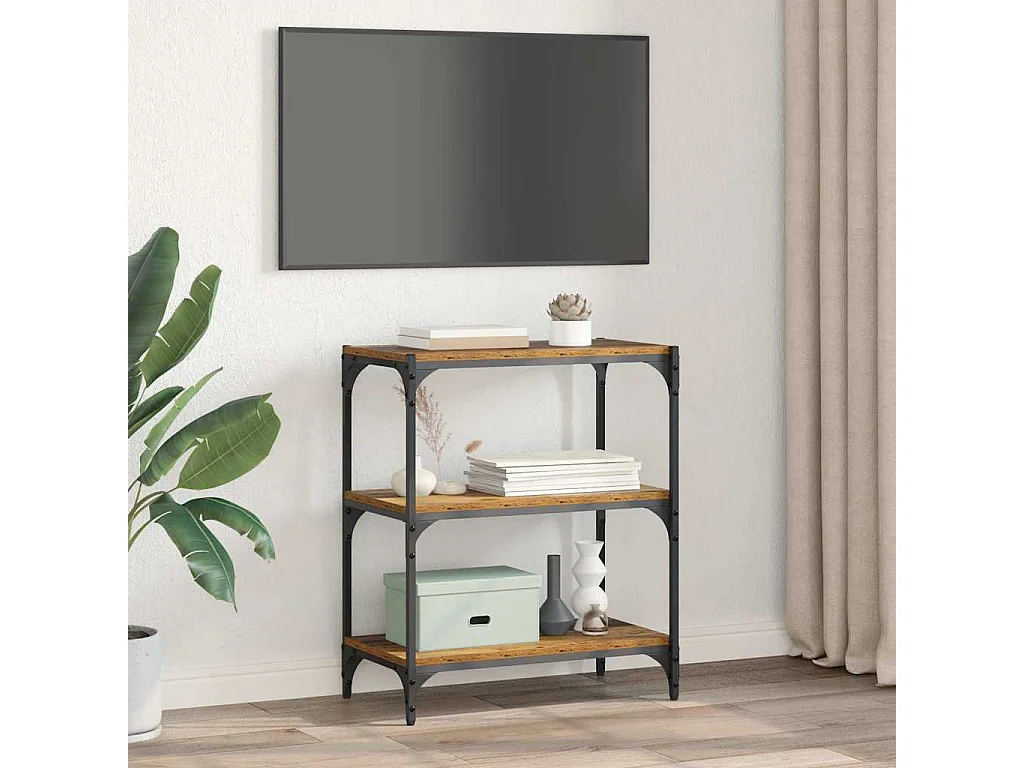 Bibliothèque Bois ancien 40 x 33 x 70.5 cm Bois d'ingénierie