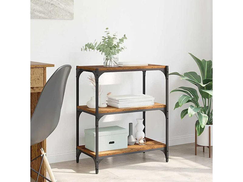 Bibliothèque Bois ancien 40 x 33 x 70.5 cm Bois d'ingénierie