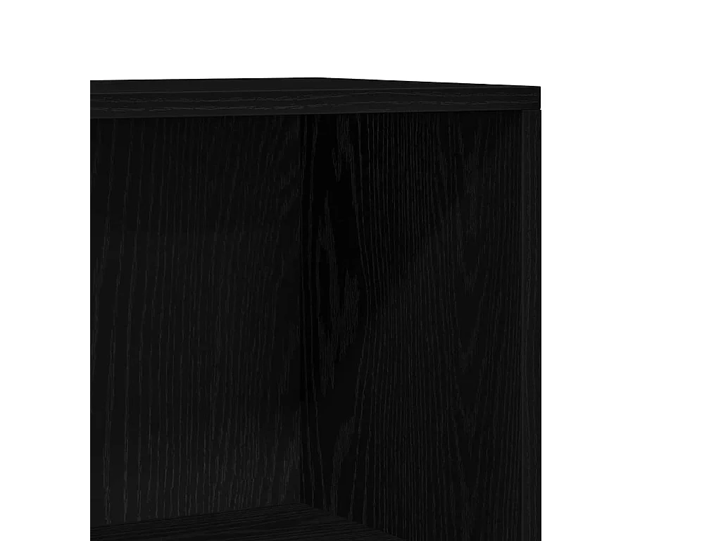 Bibliothèque Chêne noir 60 x 24 x 176 cm Bois d'ingénierie