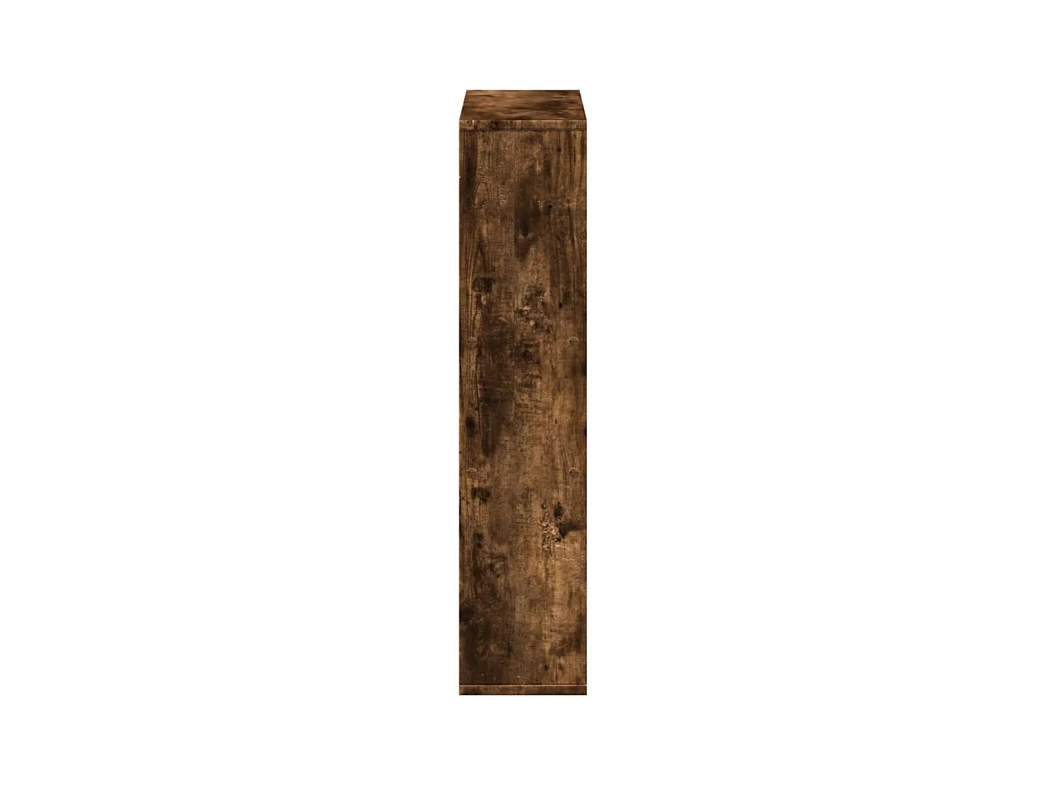 Bibliothèque chêne fumé 63x20x90 cm bois d'ingénierie