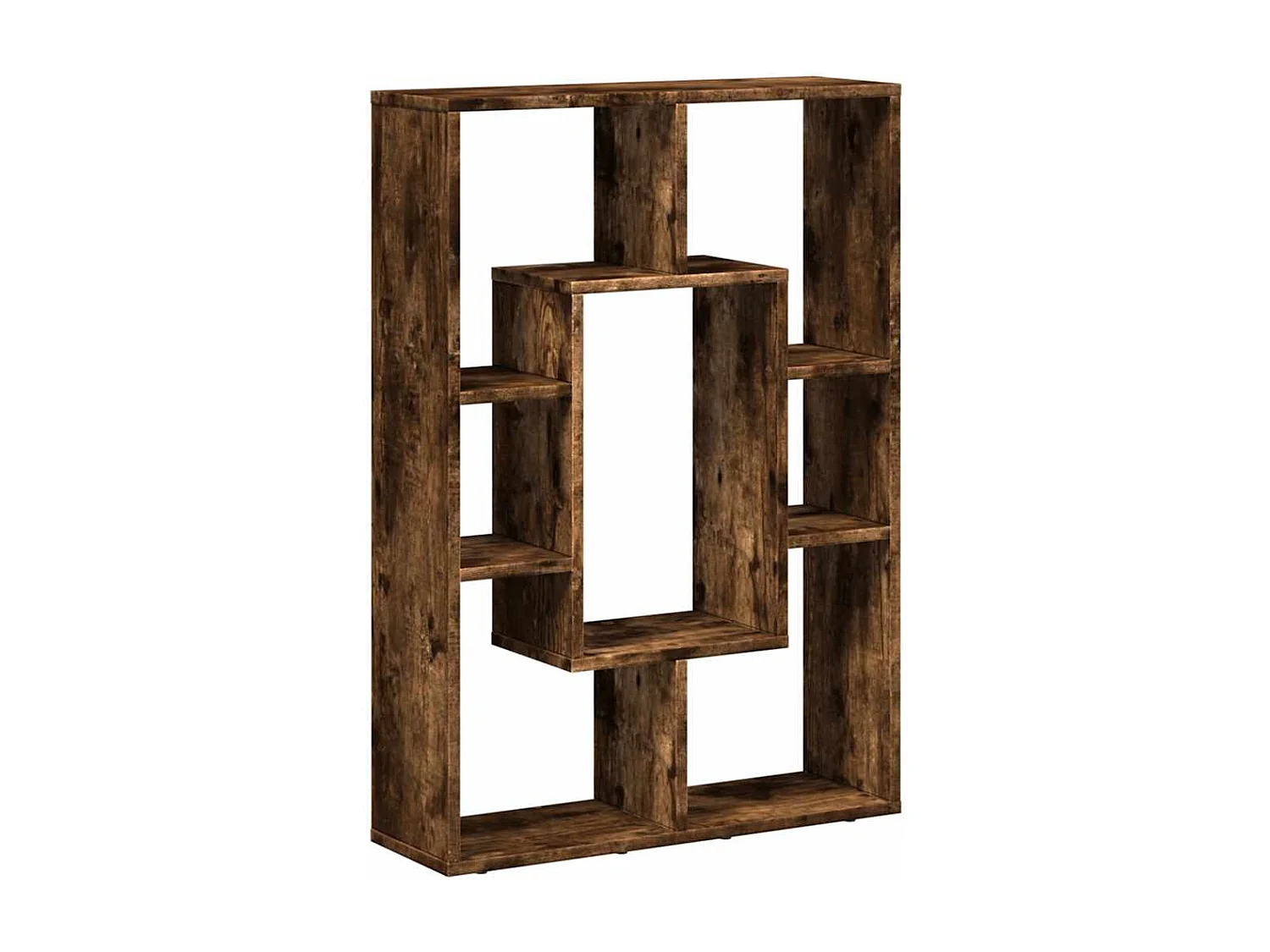 Estantería madera de ingeniería roble ahumado 63x20x90 cm