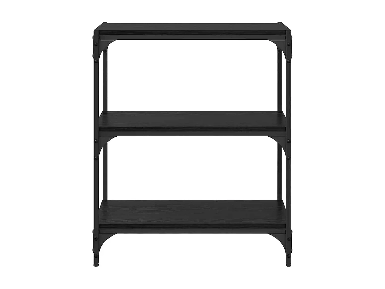 Bibliothèque Chêne noir 60 x 33 x 71 cm Bois d'ingénierie