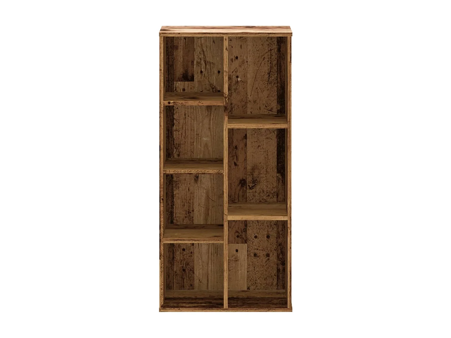 Bibliothèque vieux bois 50x25x105 cm bois d'ingénierie