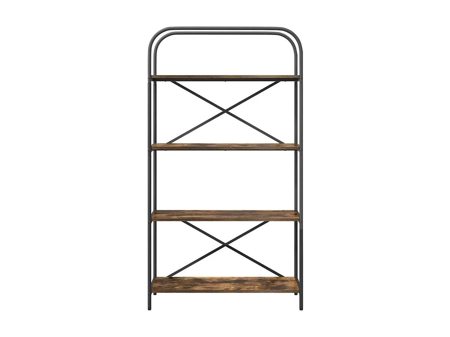 Boekenplank Gerookt eiken Bewerkt hout