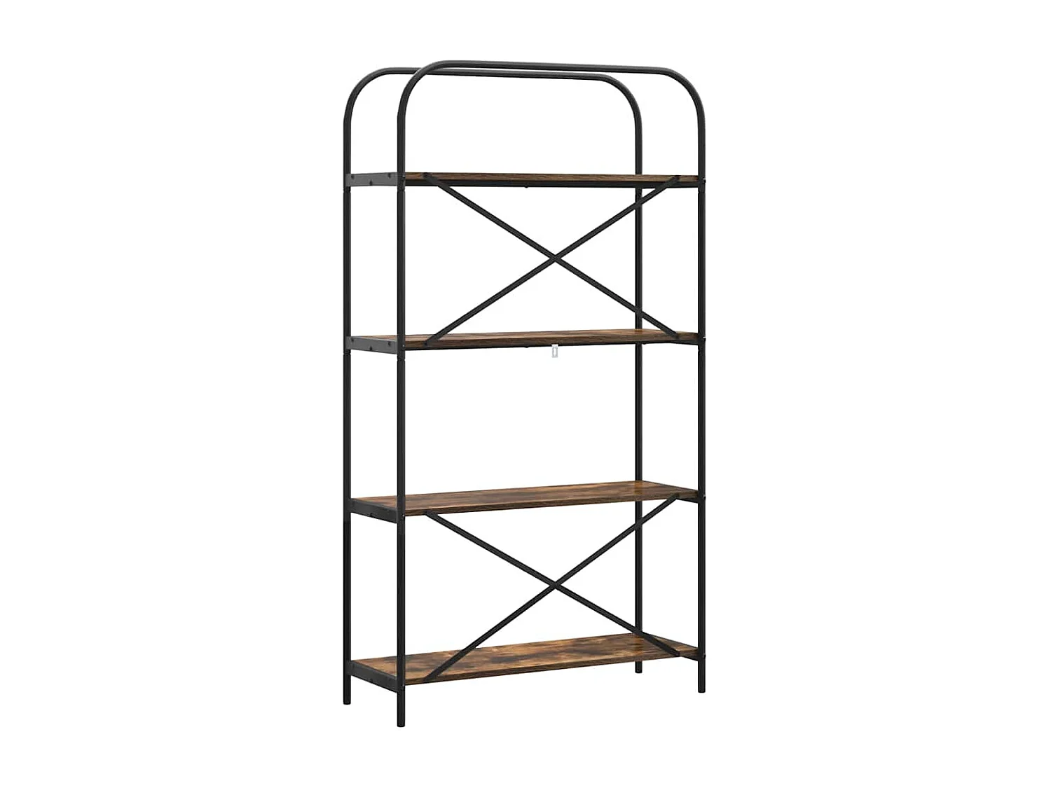 Boekenplank Gerookt eiken Bewerkt hout