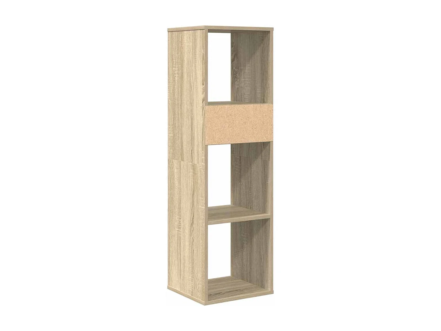 Bibliothèque chêne sonoma 34x31x112 cm bois d'ingénierie