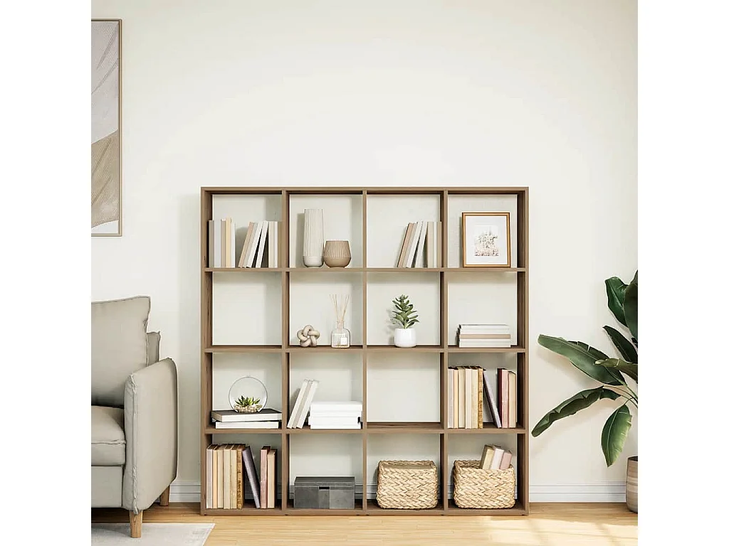 Estante 102x29x143 cm derivados de madeira carvalho artisiano