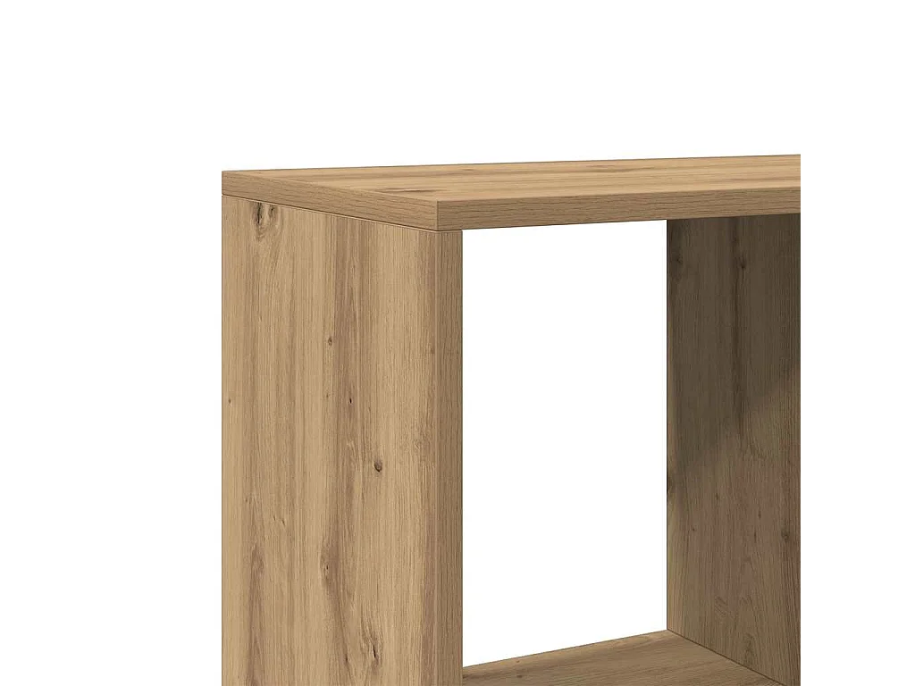 Estante 102x29x143 cm derivados de madeira carvalho artisiano