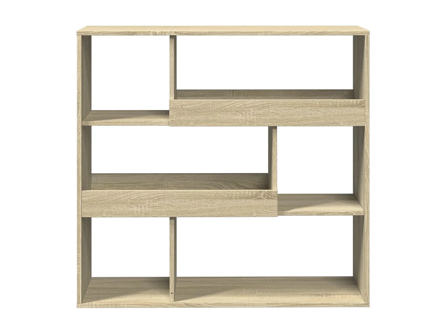 Bibliothèque / Cloison de séparation chêne sonoma bois d'ingénierie