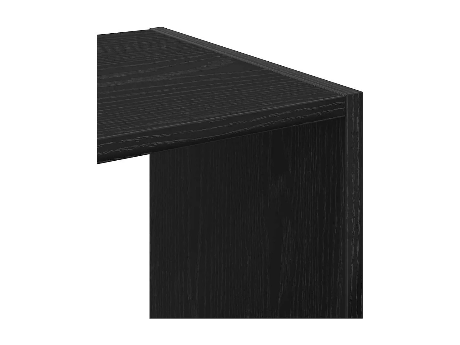 Estantería Roble negro 68.5 x 32 x 68.5 cm Madera contrachapada