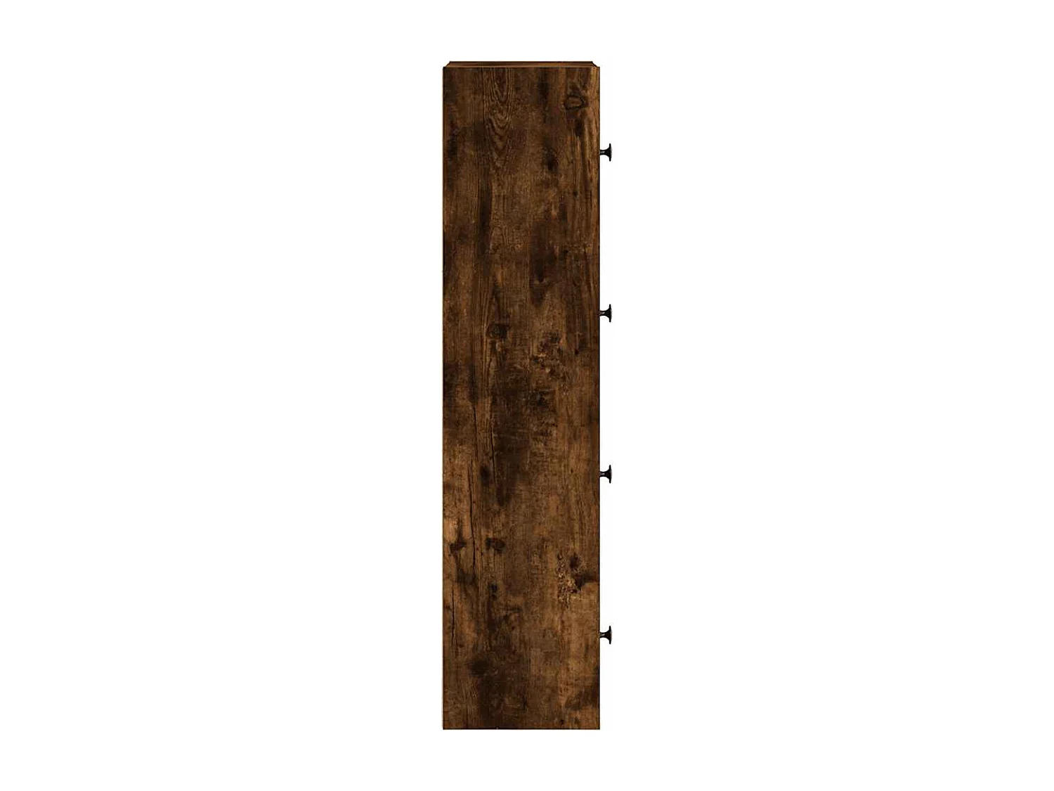 Estantería de madera de ingeniería roble ahumado 40x24x102 cm