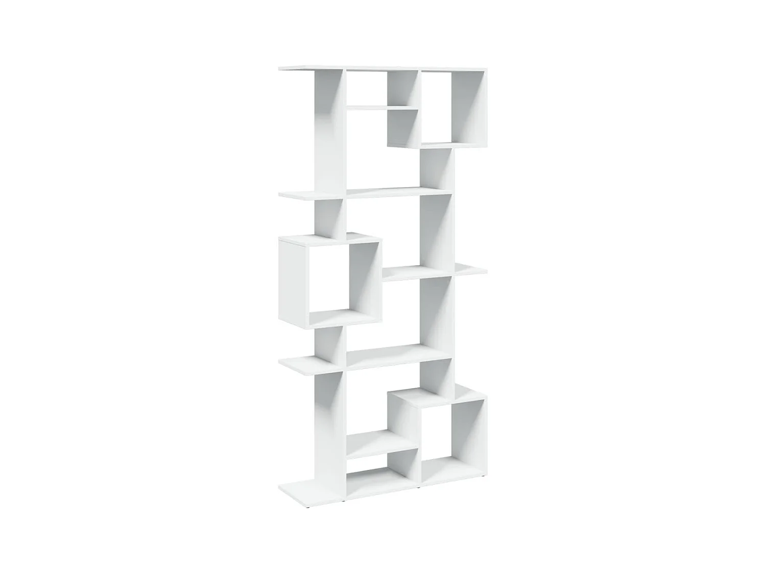 Bibliothèque blanc 92x29x188 cm bois d'ingénierie