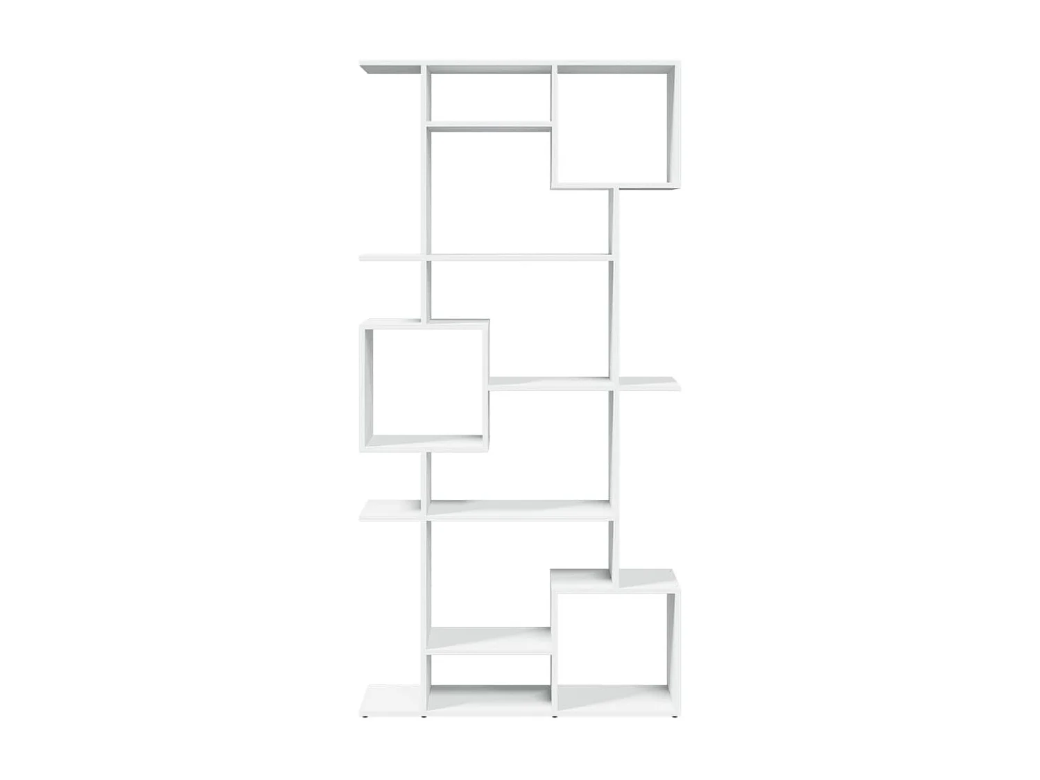 Estante 92x29x188 cm derivados de madeira branco