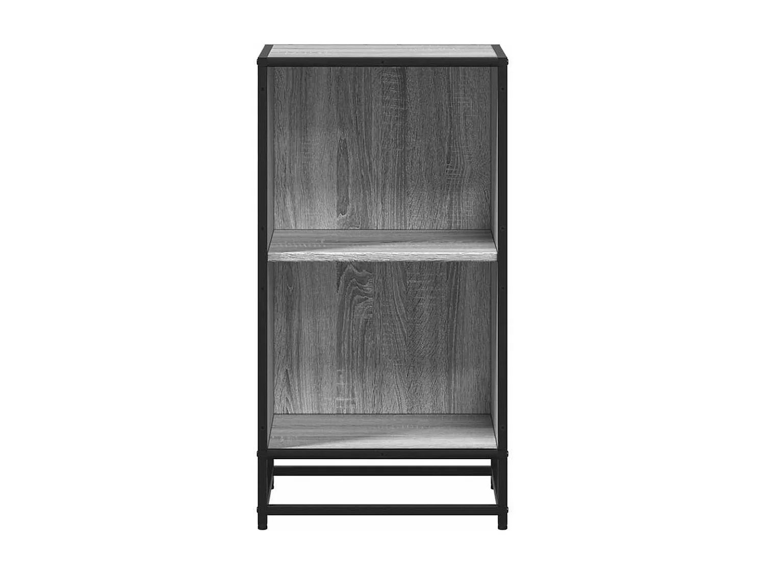 Bibliothèque sonoma gris 40x35x76 cm bois d'ingénierie