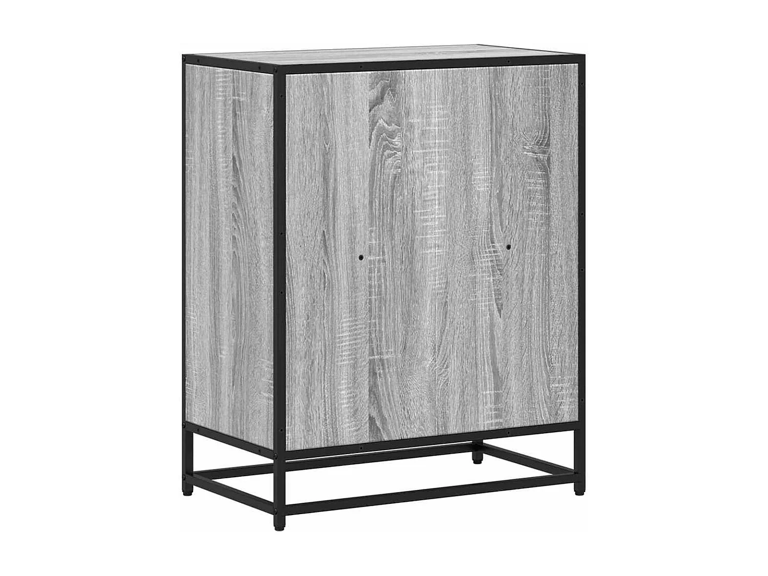 Bibliothèque sonoma gris 60x35x76 cm bois d'ingénierie